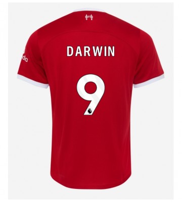 Liverpool Darwin Nunez #9 Hjemmedrakt 2023-24 Kortermet
